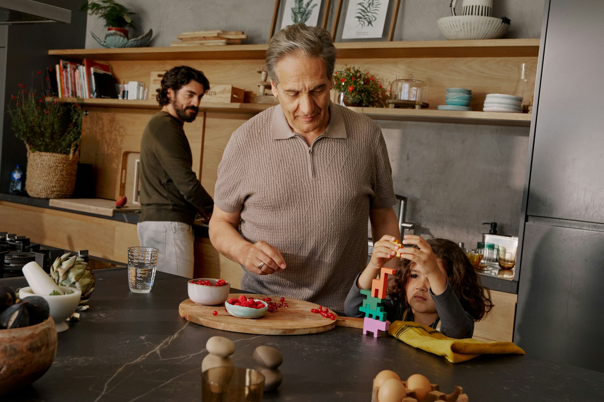 Family of 3 generations together